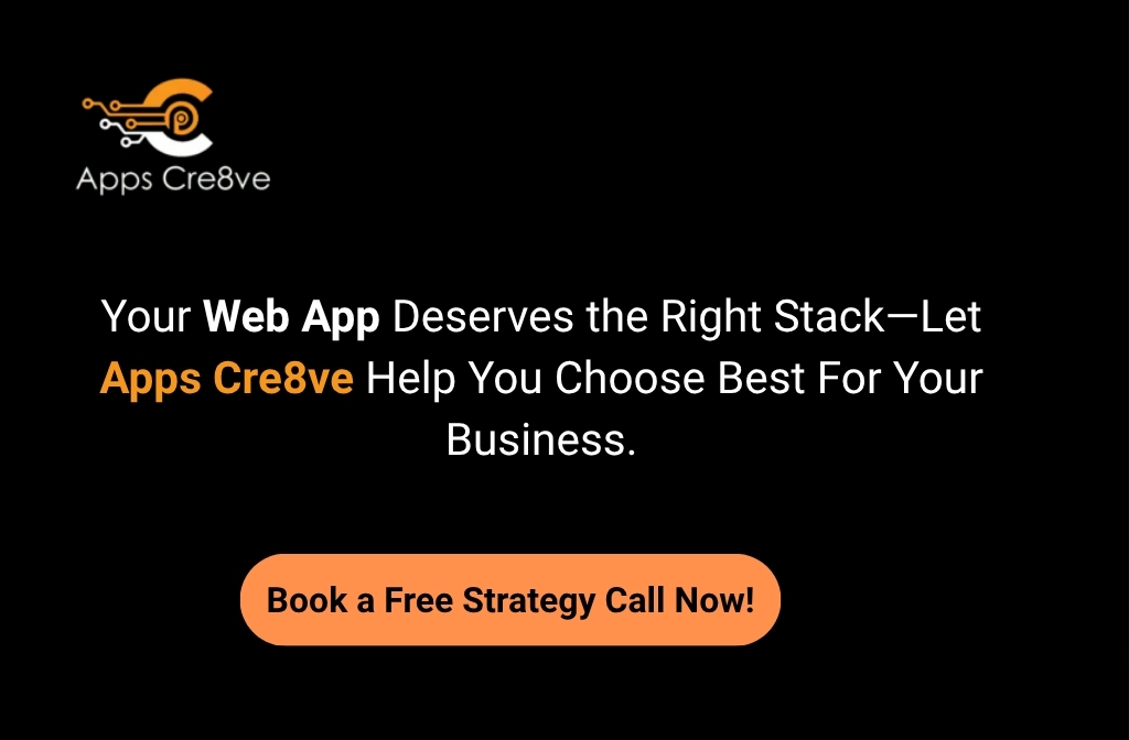 web app deserve right stack